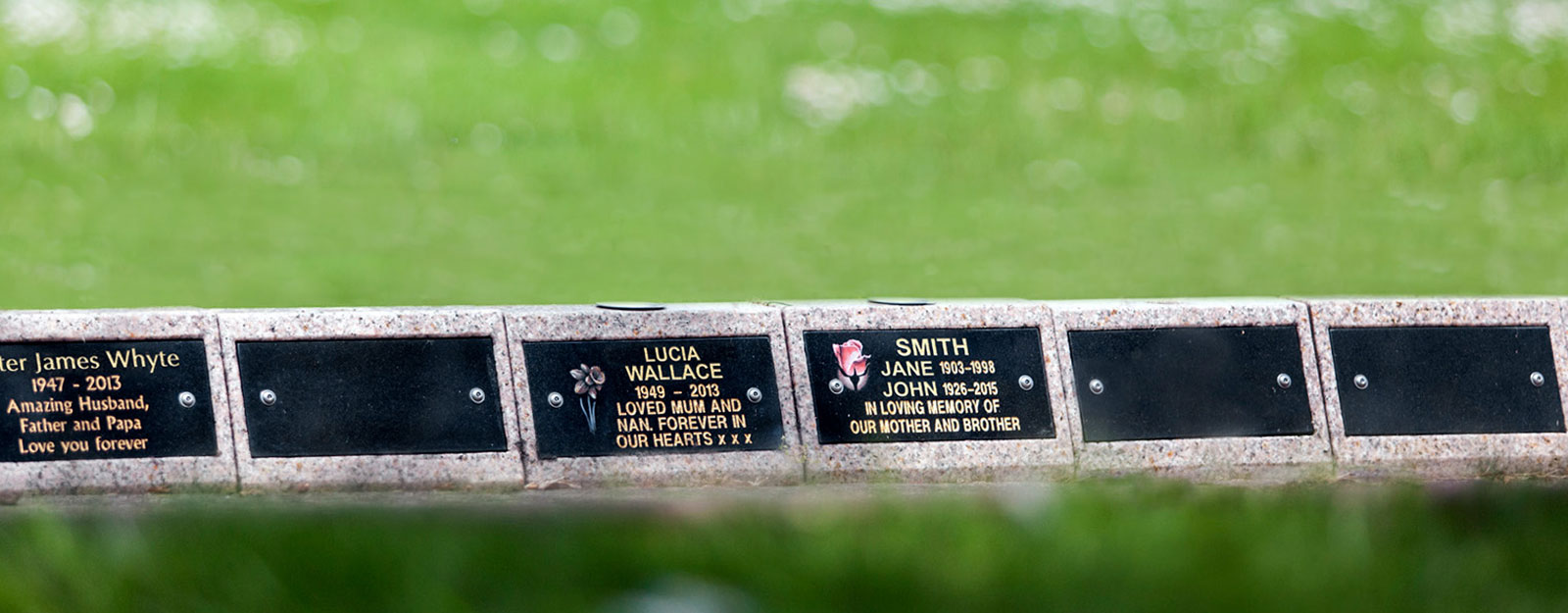 Memorial Path Granite Plaque